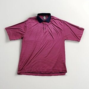 FootJoy ProDry Lisle Golf Polo Shirt Men's Size XL Belterra Golf Club Logo